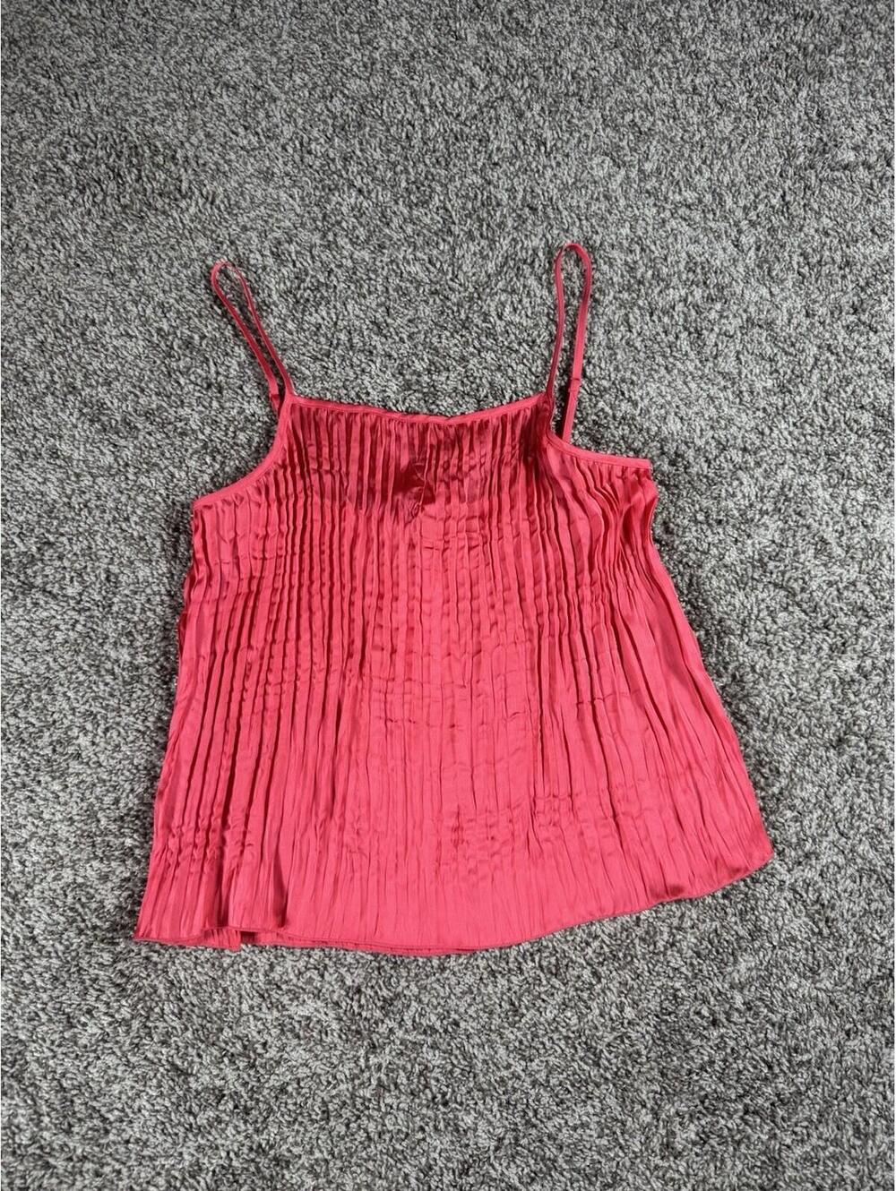 A New Day  Camisole Women S‎ Pink Adjustable Straps Boho